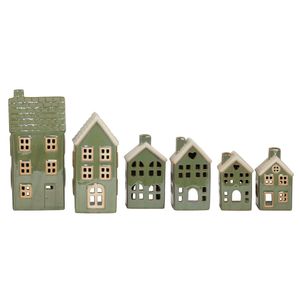 Hovedbilde Stenhus 2 ass (12) - Green 10,2x21,7cm