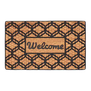 Hovedbilde Doormat rubber/cocos welcome L