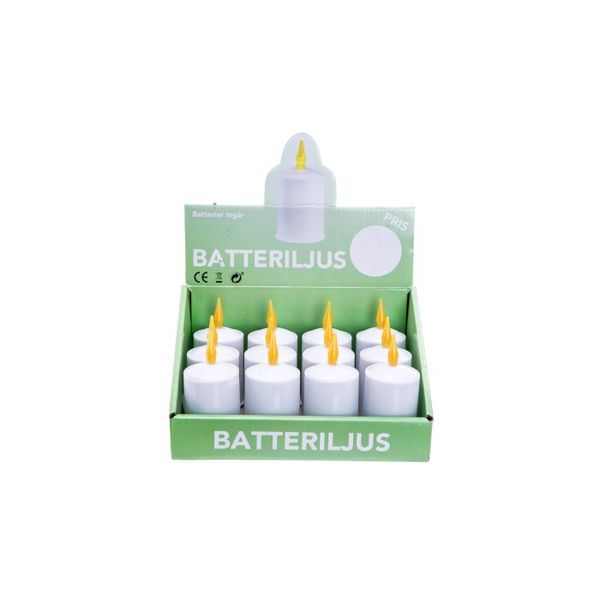 BATTERILJUS INKL BATTERI D4CM H9CM
