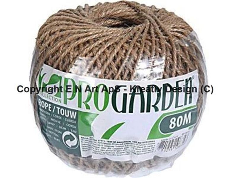Jute Bindesnor 80 mtr. pr. rl.