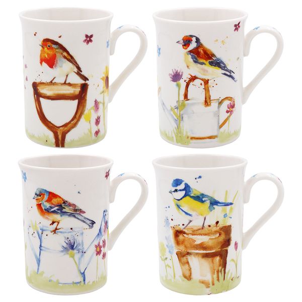 Garden Birds Castlemugg, 4-mix