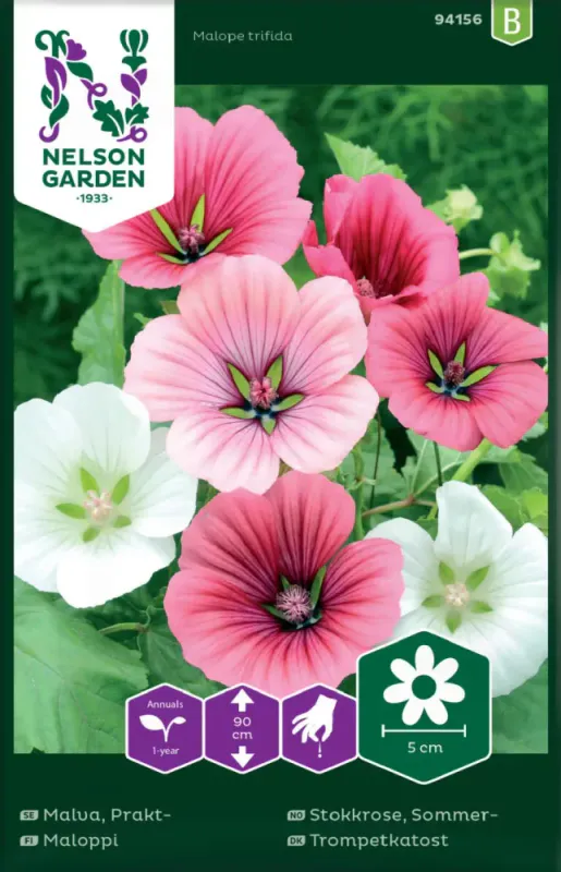 Sommerstokkrose, blanding