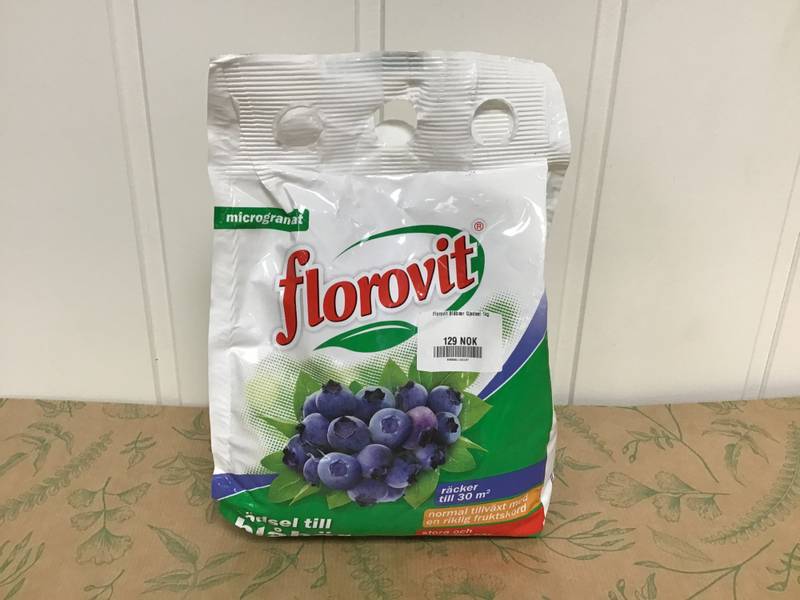 Florovit Blåbær Gjødsel 1kg